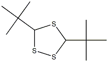 3,5-Bis-tert-butyl-1,2,4-trithiolane Structure