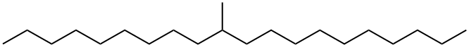 10-メチルイコサン 化学構造式