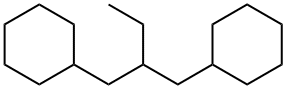 1,1'-(2-Ethyl-1,3-propanediyl)biscyclohexane Struktur