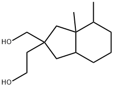 Octahydro-2-hydroxymethyl-3a,4-dimethyl-1H-indene-2-ethanol Structure