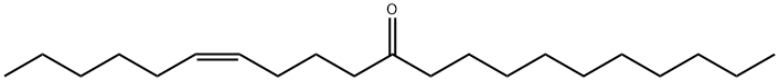 (6Z)-6-ヘニコセン-11-オン 化学構造式