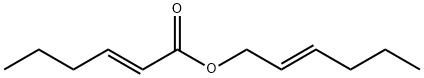 (2E)-2-己烯酸 (2E)-2-己烯-1-酯, 54845-28-2, 结构式