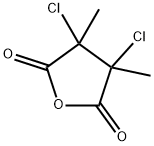 3,4-Dichloro-3,4-dihydro-3,4-dimethyl-2,5-furandione 结构式