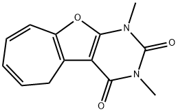 2H-Cyclohepta[4,5]furo[2,3-d]pyrimidine-2,4(3H)-dione,  1,5-dihydro-1,3-dimethyl-  (9CI)|