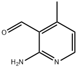 2-氨基-4-甲基-3-吡啶甲醛 结构式