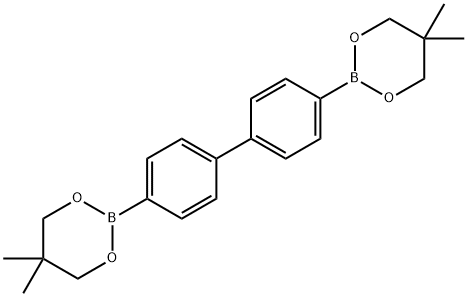 4,4'-联苯基二硼酸二(新戊二醇酯),5487-93-4,结构式