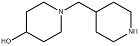 1-[(PIPERIDIN-4-YL)METHYL]PIPERIDINE-4-OL Struktur