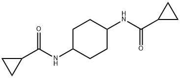 Cyclopropanecarboxamide, N,N-1,4-cyclohexanediylbis- (9CI),548782-15-6,结构式