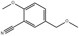 Benzonitrile, 2-methoxy-5-(methoxymethyl)- (9CI),548785-53-1,结构式