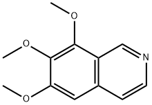 이소퀴놀린,6,7,8-트리메톡시-(9CI)