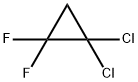 Cyclopropane, 1,1-dichloro-2,2-difluoro- (9CI) Structure