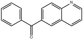 6-ベンゾイルキノリン 化学構造式