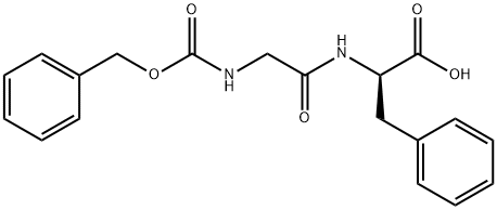 Z-Gly-D-Phe-OH 化学構造式
