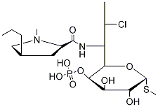 克林霉素4-磷酸盐,54887-30-8,结构式