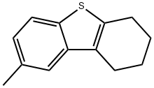 1,2,3,4-Tetrahydro-8-methyldibenzothiophene Struktur