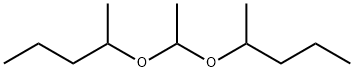 2,2'-(エチリデンビスオキシ)ビスペンタン 化学構造式