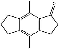 3,5,6,7-Tetrahydro-4,8-dimethyl-s-indacen-1(2H)-one Structure