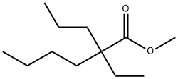 2-エチル-2-プロピルヘキサン酸メチル 化学構造式