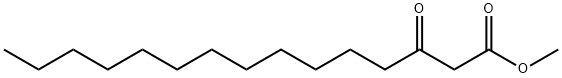 3-Oxopentadecanoic acid methyl ester 结构式
