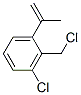 Chloro(chloromethyl)(1-methylethenyl)benzene 结构式