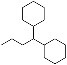 1,1'-Butylidenebiscyclohexane Structure