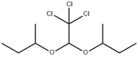 2,2'-[(2,2,2-Trichloroethylidene)bis(oxy)]bisbutane 结构式