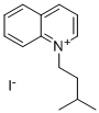 N-异戊基喹啉碘盐, 54899-89-7, 结构式