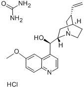 6-METHOXYCINCHONINE UREA HYDROCHLORIDE Struktur