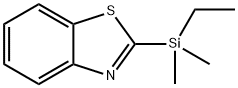 Benzothiazole, 2-(ethyldimethylsilyl)- (9CI),54905-07-6,结构式
