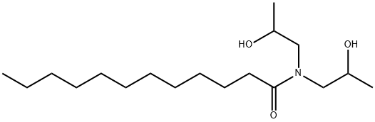 N,N-双(2-羟丙基)-十二烷酰胺, 54914-38-4, 结构式