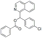 [(4-chlorophenyl)-isoquinolin-1-yl-methyl] benzoate,54923-37-4,结构式