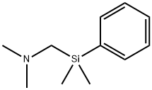 Dimethyl(phenyldimethylsilylmethyl)amine,54926-29-3,结构式