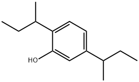 2,5-Bis(1-methylpropyl)phenol Struktur