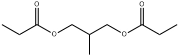 Dipropionic acid 2-methylpropane-1,3-diyl ester,54932-83-1,结构式