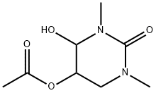 5-(Acetyloxy)-3,4,5,6-tetrahydro-4-hydroxy-1,3-dimethyl-2(1H)-pyrimidinone|