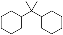 1,1'-(1-Methylethylidene)biscyclohexane 结构式