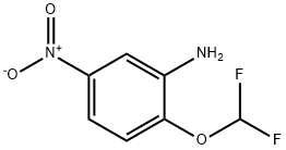 2-(DIFLUOROMETHOXY)-5-NITROANILINE Structure