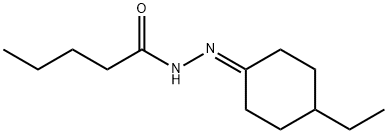 Pentanoic acid, (4-ethylcyclohexylidene)hydrazide (9CI)|