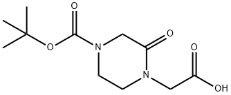 4-CARBOXYMETHYL-3-OXO-PIPERAZINE-1-CARBOXYLIC ACID TERT-BUTYL ESTER