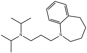 2,3,4,5-Tetrahydro-1-[3-(diisopropylamino)propyl]-1H-1-benzazepine|