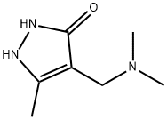 54952-59-9 3H-Pyrazol-3-one,  4-[(dimethylamino)methyl]-1,2-dihydro-5-methyl-