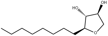 3,4-푸란디올,테트라히드로-2-옥틸-,(2S,3R,4S)-(9CI)