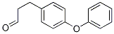 Benzenepropanal, 4-phenoxy- Structure