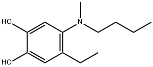 1,2-Benzenediol, 4-(butylmethylamino)-5-ethyl- (9CI),549548-19-8,结构式