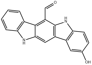 5,11-Dihydro-2-hydroxyindolo[3,2-b]carbazole-6-carboxaldehyde