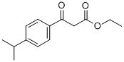 3-(4-异丙基苯基)-3-氧代丙酸乙酯,54957-66-3,结构式