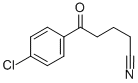 5-(4-クロロフェニル)-5-オキソバレロニトリル 化学構造式