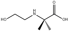 Alanine, N-(2-hydroxyethyl)-2-methyl- (9CI) Struktur