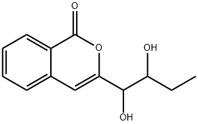 3-(1,2-Dihydroxybutyl)-1H-2-benzopyran-1-one,54963-30-3,结构式