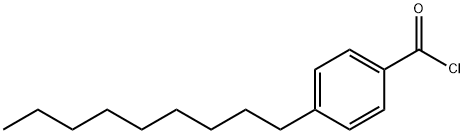 塩化4-N-ノニルベンゾイル 化学構造式